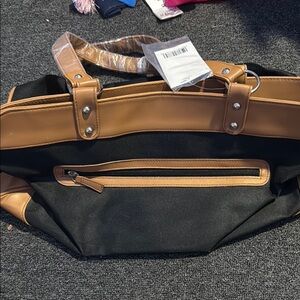 Black and Tan Men's Bag